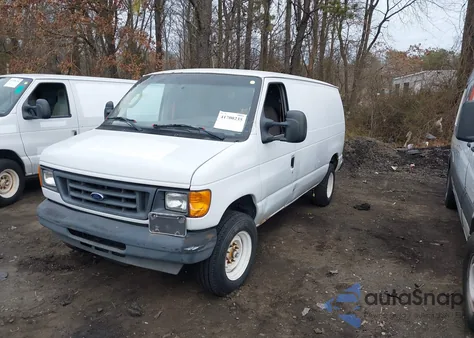 2007 Ford E-250 Commercial/Recreational из США, поврежденный, VIN 1FTNE24WX7DA99933